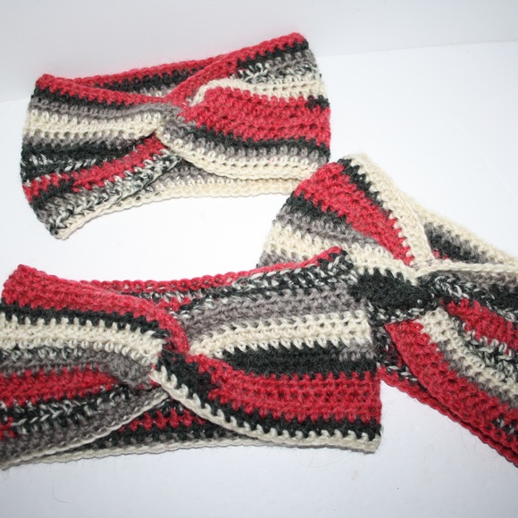 NWOT Winter Crocheted Earwarmer Alpaca Wool - Picture 6 of 6